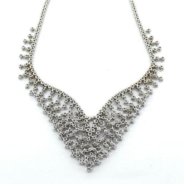 Fine Diamond Necklace, 15.45 carat total