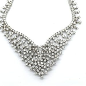 Fine Diamond Necklace, 15.45 carats