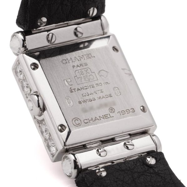 Chanel Vintage 5cts Diamond Set Ladies Watch in 18ct White Gold