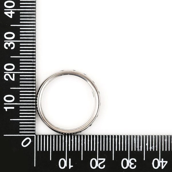 Georg Jensen Diamond Set 18ct White Gold Magic Band Ring, designed by Regitz Overgaard