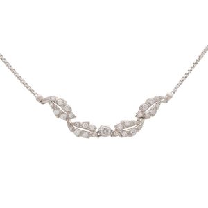 Vintage Buccellati Les Amoureux Diamond Pendant Necklace