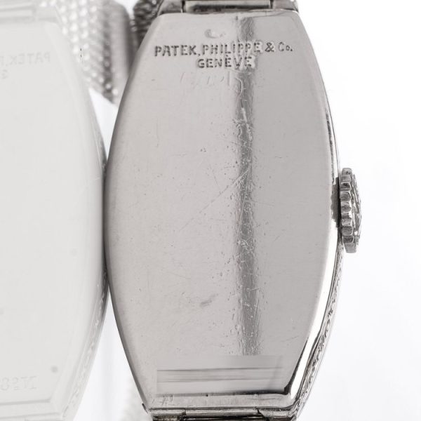 Patek Philippe Art Deco Old Cut Diamond Cocktail Watch Platinum Case