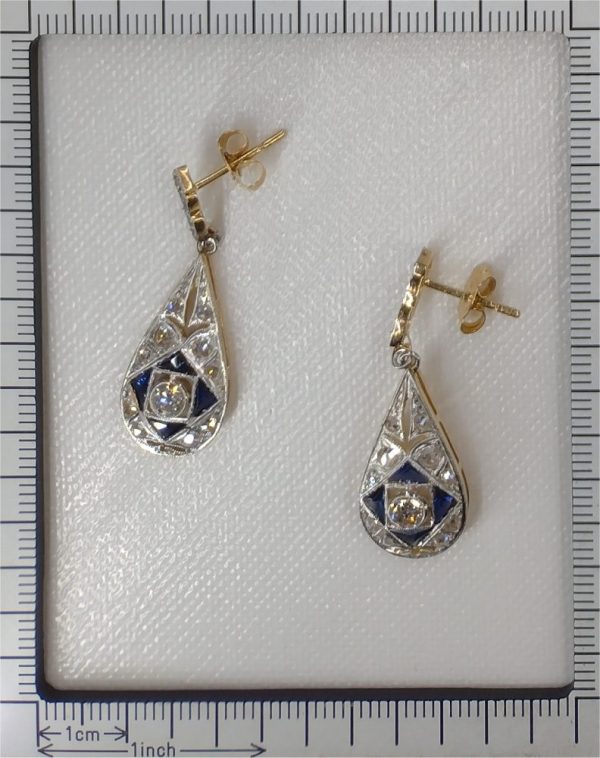 sapphire earrings London