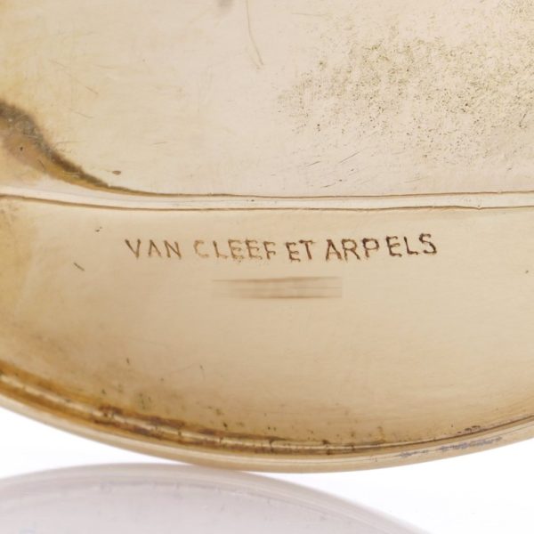 Vintage Van Cleef Arpels 18ct Yellow Gold Leaf Brooch