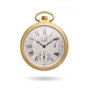 Dunhill Centenary Limited Edition 18ct Yellow Gold Pocket Watch