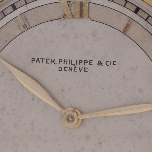Art Deco Patek Philippe 18ct Yellow Gold Open Face Pocket Watch