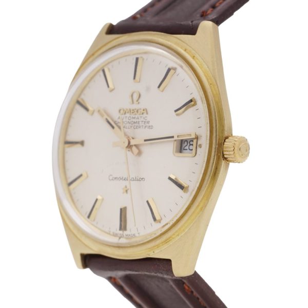 Vintage 1970s Omega Constellation 18ct Yellow Gold Automatic Watch