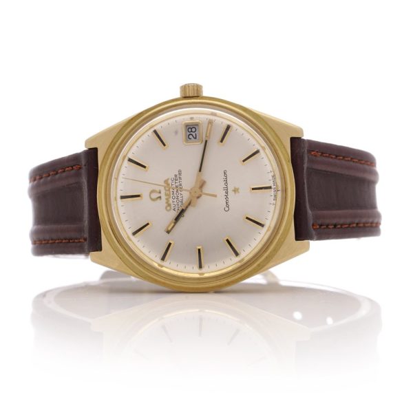 Vintage Omega Constellation 18ct Yellow Gold Automatic Watch Circa 1970s