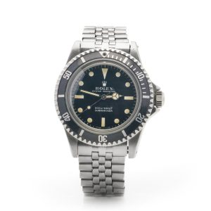 Vintage 1967 Rolex Oyster Perpetual Submariner 5513 Stainless Steel Automatic Watch. Made in Switzerland, Circa 1967