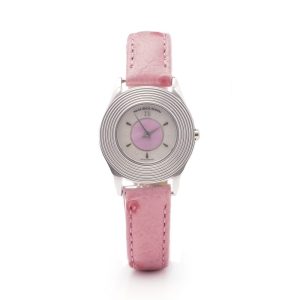 Mauboussin 18ct White Gold Ladies Watch with Pink Strap, Ref 62682, Quartz movement, Made after 2000