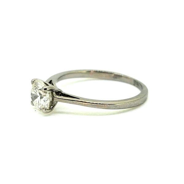 1.31ct Diamond Solitaire Engagement Ring in Platinum