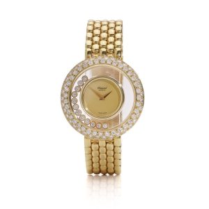 Chopard Happy Diamonds 18ct Gold Ladies Quartz Wristwatch