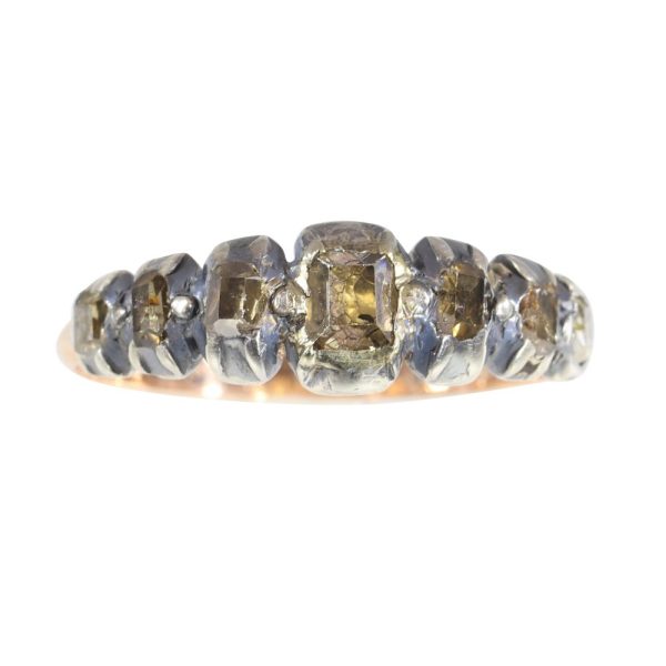 Baroque Diamond Ring From 1700