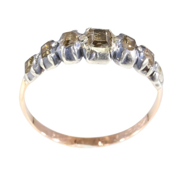 Baroque Diamond Ring From 1700