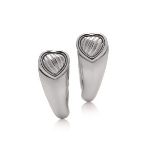 Piaget clip-on earrings in 18 carat white gold.