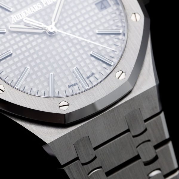 Audemars Piguet Royal Oak 15510ST.OO.1320ST.08 Unworn 2024 Watch 41mm stainless steel silver toned dial Grande Tapisserie pattern with box and warranty card