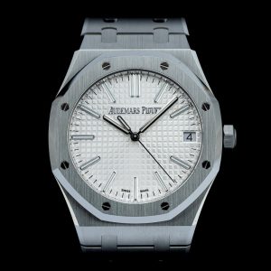 Audemars Piguet Royal Oak 15510ST.OO.1320ST.08 Unworn 2024 Watch 41mm stainless steel silver toned dial Grande Tapisserie pattern with box and warranty card