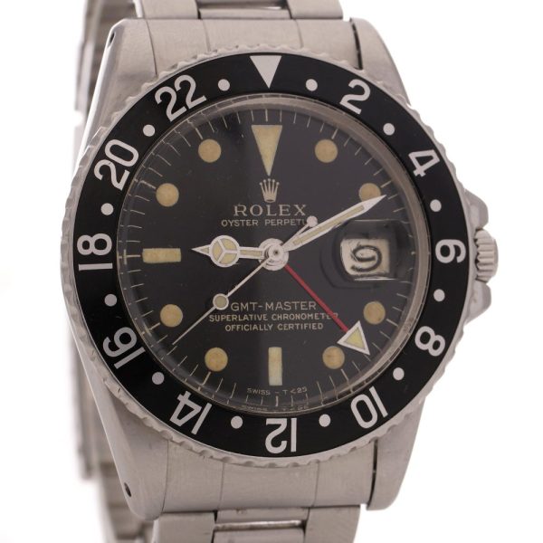 Rolex oyster perpetual GMT-Master watch.