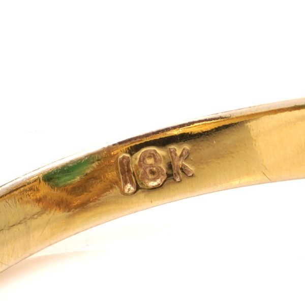 Zambian 4.63 Carat Emerald And Diamond Cluster Ring In 18 Carat Gold