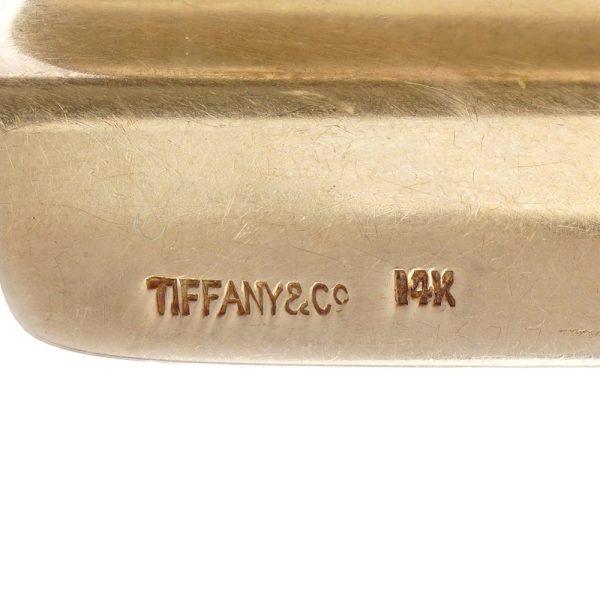 Tiffany & Co. gold money clip.