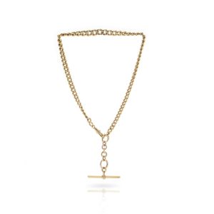 Albert Chain In 18 Carat Yellow Gold