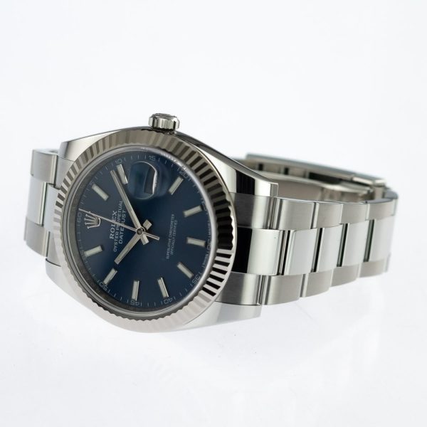 Rolex Oyster Perpetual Datejust 126334 Blue 2023 41mm Watch with Box Papers and 5 Year Rolex Warranty