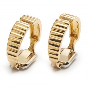 Van Cleef and Arpels 18ct Gold Stirrup Cufflinks