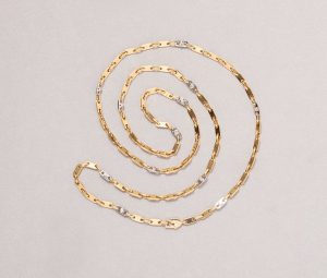 Cartier 18ct Gold Chain with Diamonds