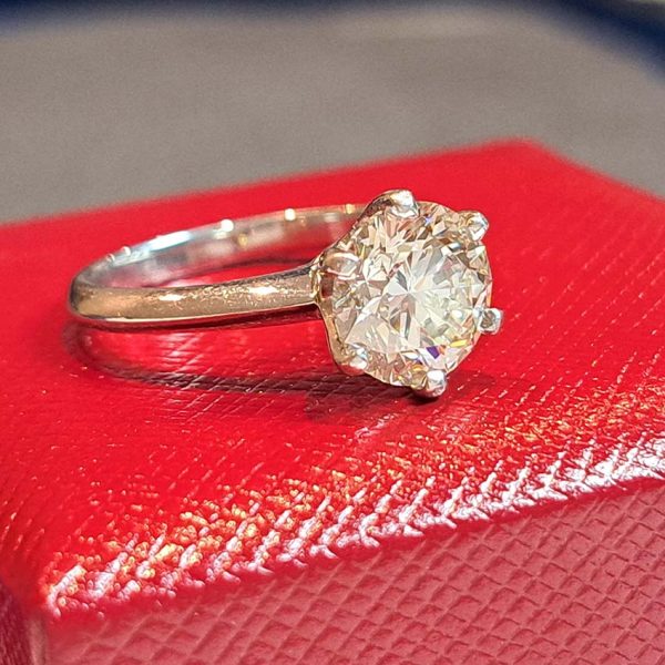 1.80ct Diamond Solitaire Engagement Ring