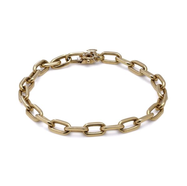 Cartier gold chain bracelet.