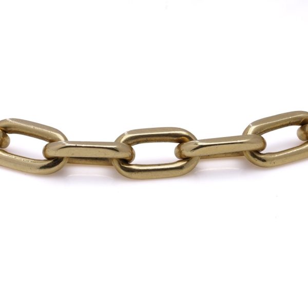 Cartier gold chain bracelet.
