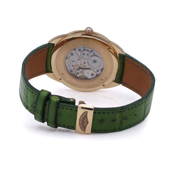 Backes & Strauss Piccadilly Renaissance 40 wristwatch.