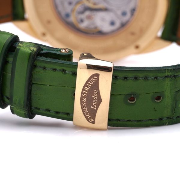 Backes & Strauss Piccadilly Renaissance 40 wristwatch.