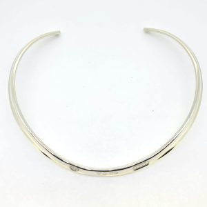 Vintage Tiffany and Co 1837 Collection Silver Collar Necklace