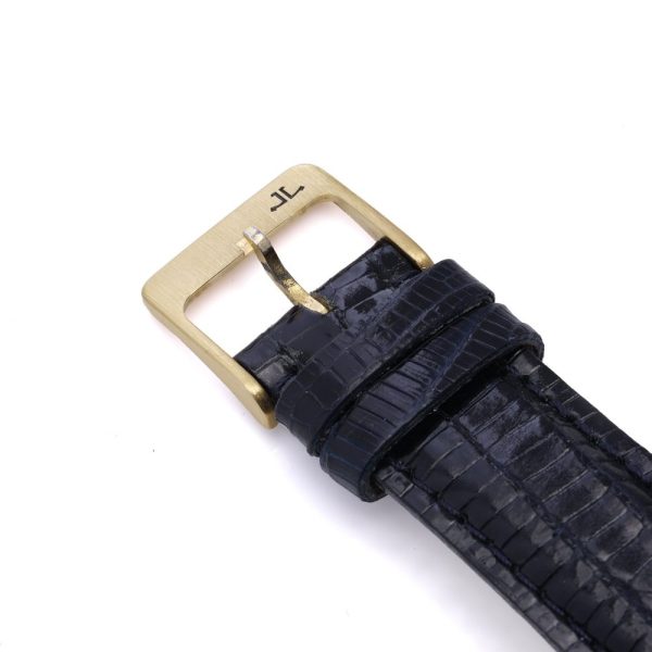 Wristwatch by Jaeger-LeCoultre in yellow gold.