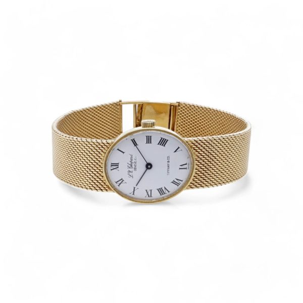 Vintage Chopard for Tiffany & Co gold watch.