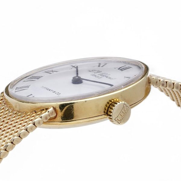 Vintage Chopard for Tiffany & Co gold watch.