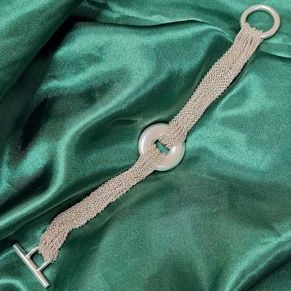 Vintage Tiffany and Co Multi Chain Circle Bracelet