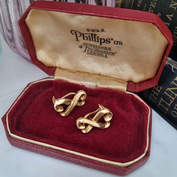 Vintage Paloma Picasso Tiffany and Co Double Loving Heart Earrings