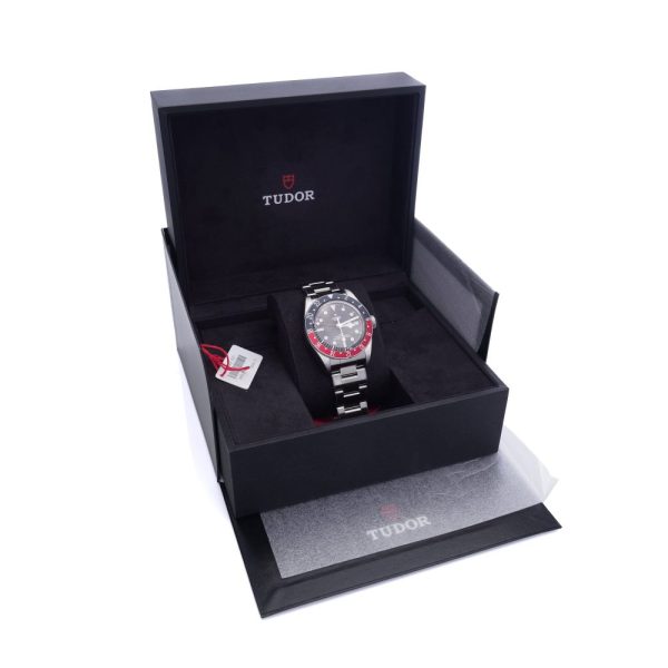 The Tudor Black Bay GMT "Pepsi" Watch M79830RB-0001.