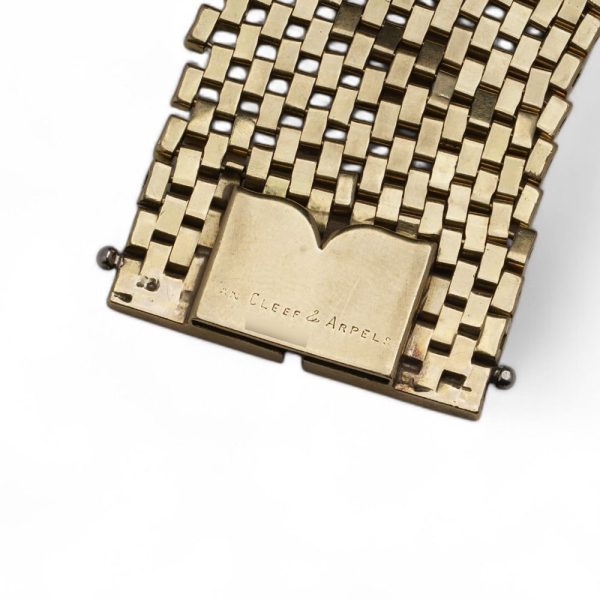 Van Cleef & Arpels bracelet in yellow and white gold.