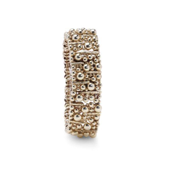 Van Cleef & Arpels gold bracelet watch.