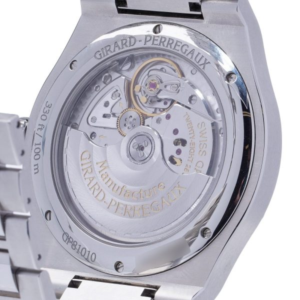 Girard-Perregaux stainless steel men's wristwatch.