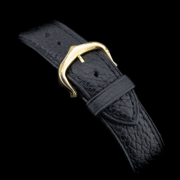 Vintage Cartier Tank Louis Cartier 18ct Yellow Gold Small Model Paris Manual Watch with Cartier Service Papers Paris signed case, Circa 1970s