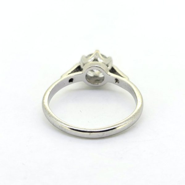 0.96ct Diamond Solitaire Engagement Ring