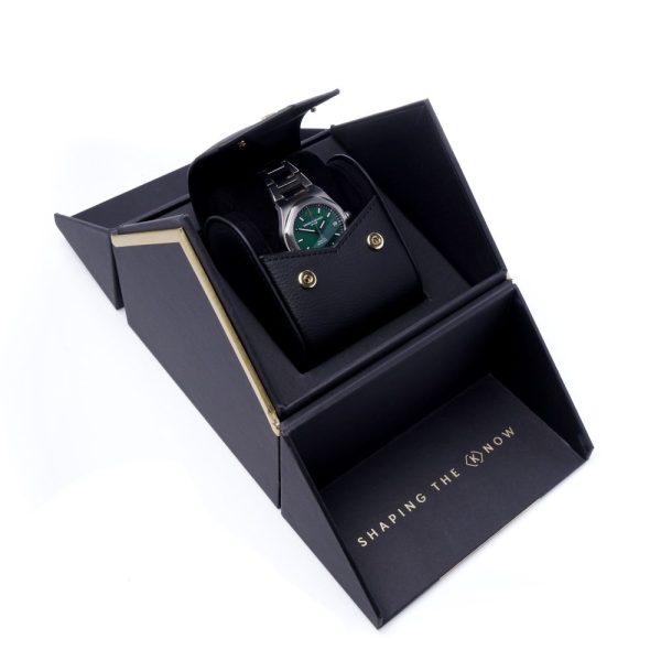 Girard-Perregaux stainless steel men's wristwatch.