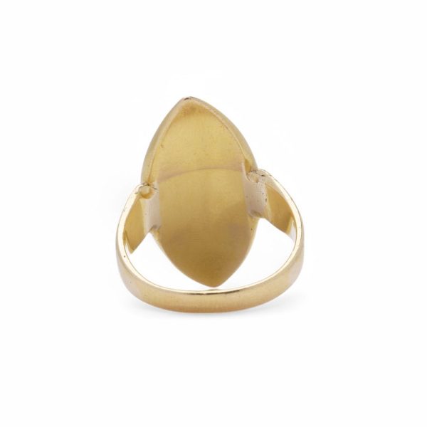 Victorian gold signet ring.