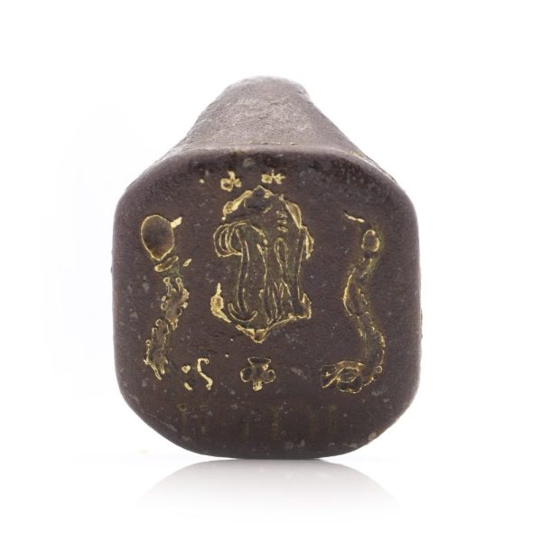 18th Century gold and copper signet ring.