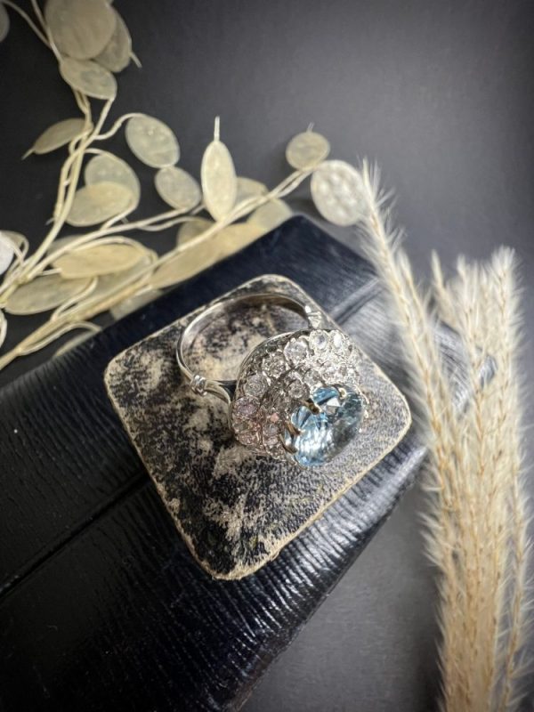Large Vintage Aquamarine ring