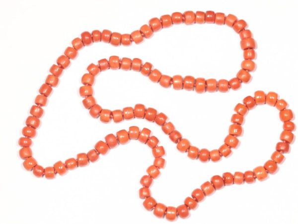 Victorian blood coral necklace.